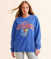 Kansas Swoosh Oversized Pullover