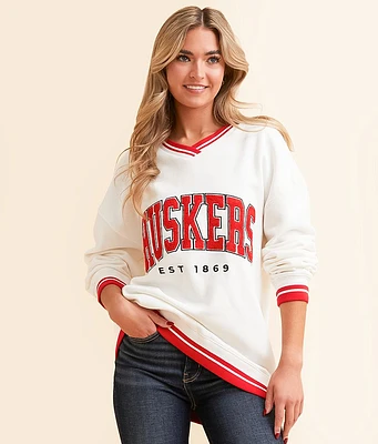 Gameday SOCIAL Nebraska Varsity Pullover