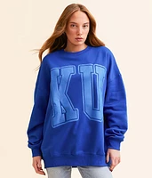 Kansas Varsity Oversized Pullover