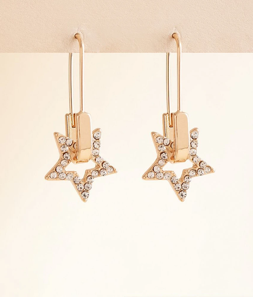 boutique by BKE Star Glitz Earring