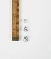 Rhinestone Teardrop Earring Set