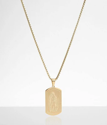 Virgin Mary 24" Necklace