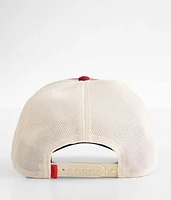 Moto Raging Leather Trucker Hat
