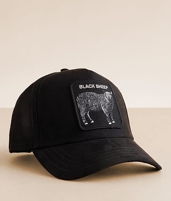 The Faux Suede Sheep Trucker Hat