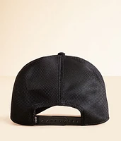 The Faux Suede Rooster Trucker Hat