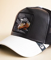 Snake Leather Trucker Hat