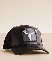 The Next Atrocity Leather Trucker Hat
