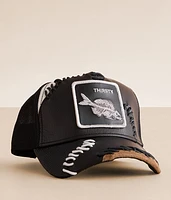 Last Call Leather Trucker Hat