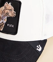 The Faux Suede Pitbull Trucker Hat