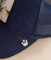 The Faux Suede Goat Trucker Hat