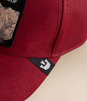 The Faux Suede Rhino Trucker Hat