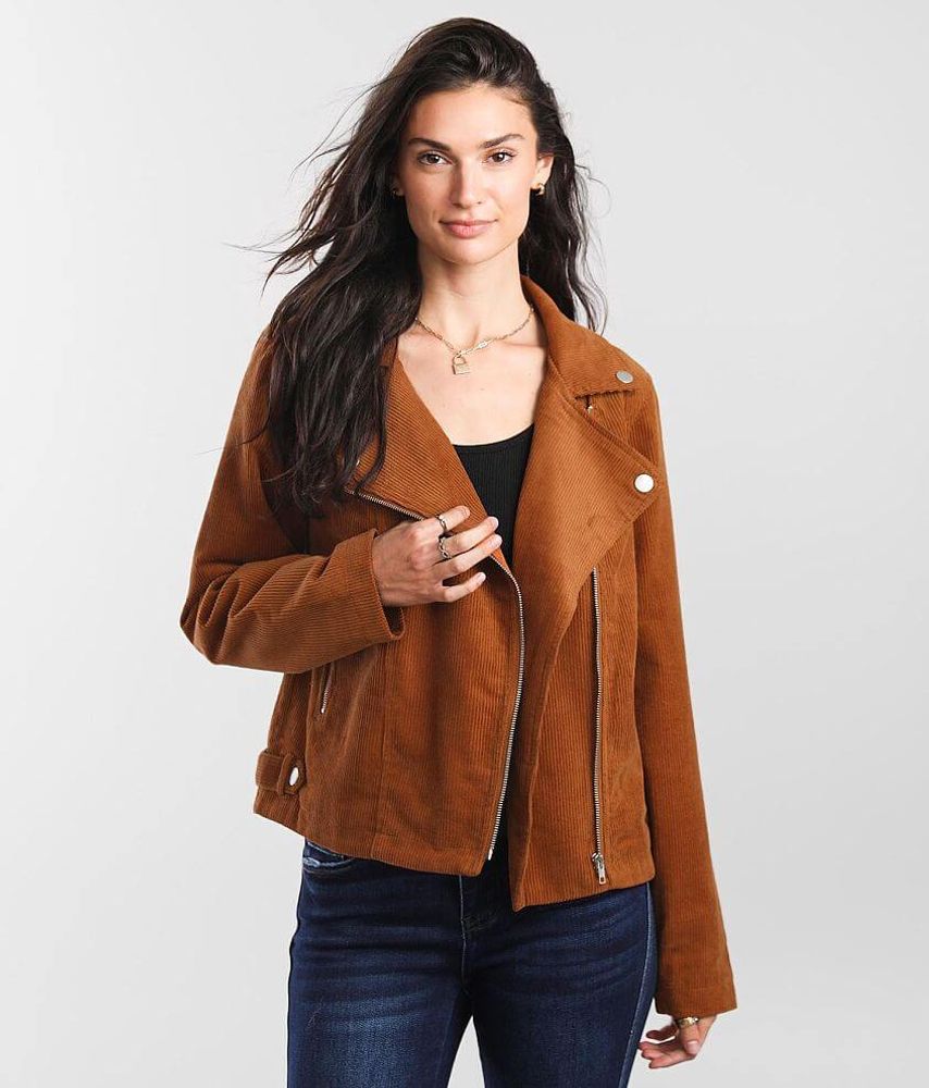 Gilded Intent Moto Corduroy Jacket 