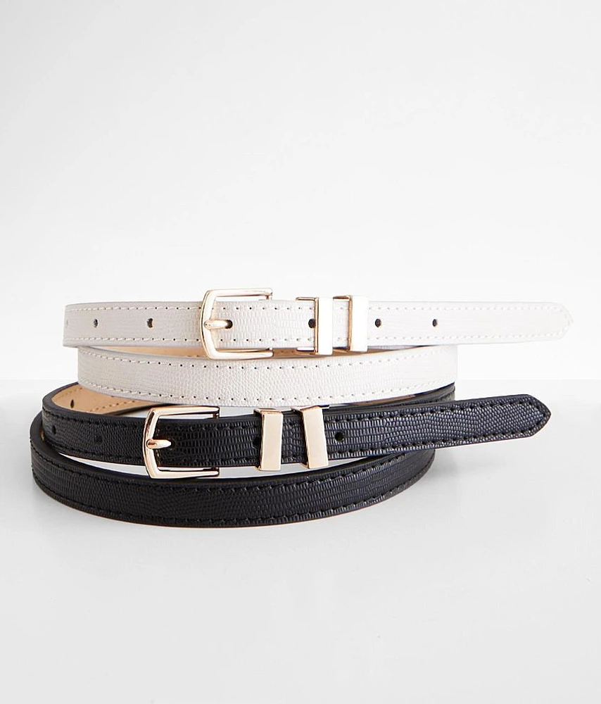 Skinny Duo Belt Set