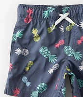 Little Boys - Pool Party Stretch Swim Trunks