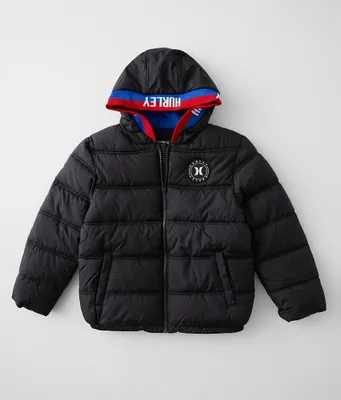 Boys - Hurley Sport Hooded Puffer Coat