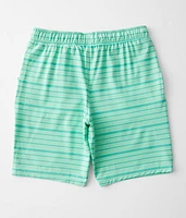 Boys - Striped Hybrid Stretch Walkshort