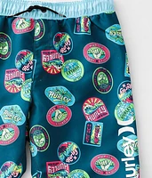 Boys- Travel Patch Stretch Swim Trunks