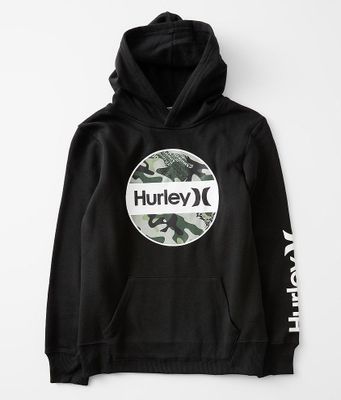 Boys - Hurley O & Camo Hooded Sweatshirt