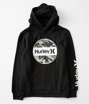 Boys - O&O Camo Hooded Sweatshirt