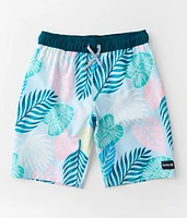 Boys - Tropical Stretch Swim Trunks