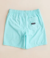 Boys - Heather Stretch Swim Trunks
