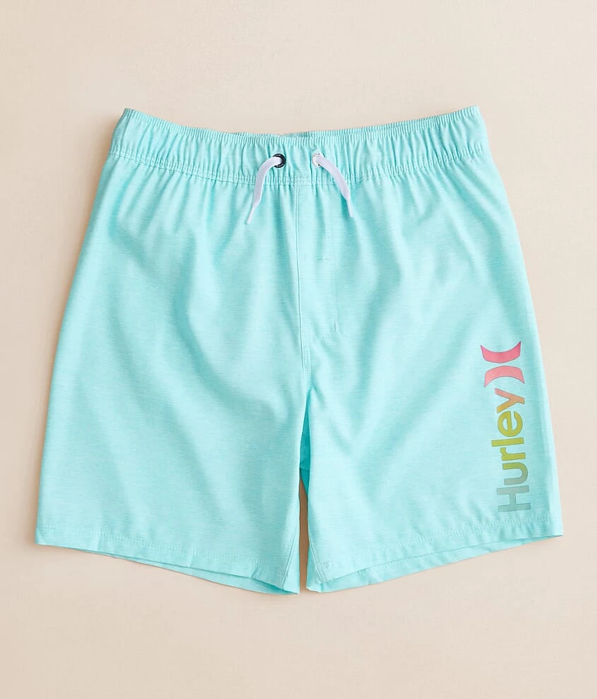 Boys - Heather Stretch Swim Trunks