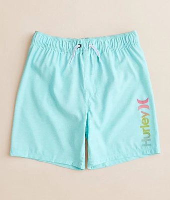 Boys - Heather Stretch Swim Trunks
