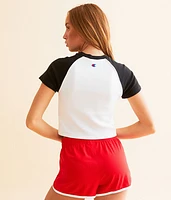 St. Elmo's High Baby Cropped T-Shirt