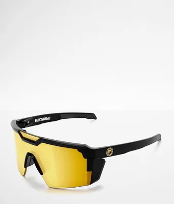 Heatwave Future Tech Gold Shield Sunglasses