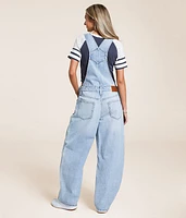 Sammie Barrel Denim Overalls