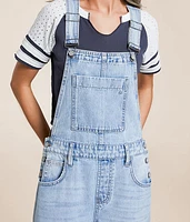 Sammie Barrel Denim Overalls