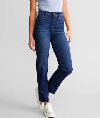 HIDDEN Tracey High Rise Cropped Straight Stretch Jean