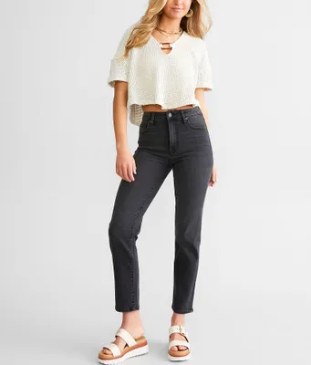 HIDDEN Tracey Cropped Straight Jean