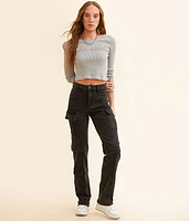 Tracey Straight Cargo Stretch Jean
