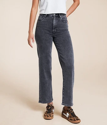 Ella Cropped Classic Straight Stretch Jean