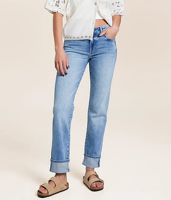 Chloe Cropped Straight Stretch Jean