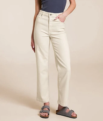 Ella Cropped Straight Stretch Jean