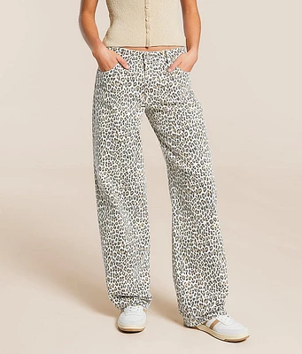 Alyx Low Slung Baggy Cheetah Stretch Jean