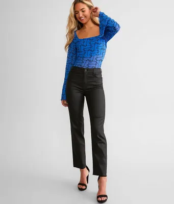 HIDDEN Tracey Cropped Straight Stretch Pant