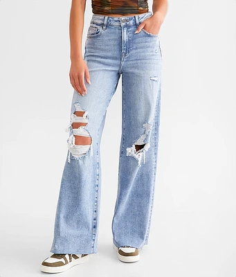 HIDDEN Nori Wide Leg Stretch Jean