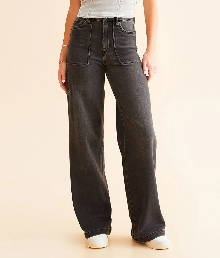 HIDDEN Nori Wide Leg Carpenter Stretch Jean