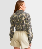 Camo Denim Jacket