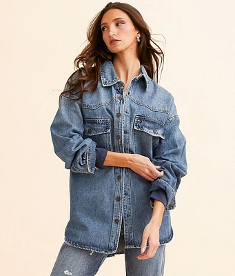 HIDDEN Oversized Denim Jacket