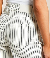 Nori Wide Leg Striped Stretch Pant