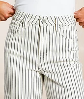 Nori Wide Leg Striped Stretch Pant