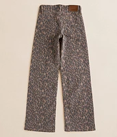 Girls - Mini Blake Dad Cheetah Jean