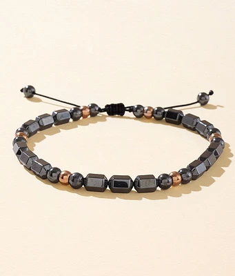 BKE Mixed Bead Slider Bracelet