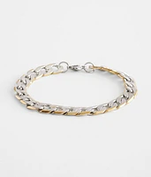 Two Tone Chain Bracelet