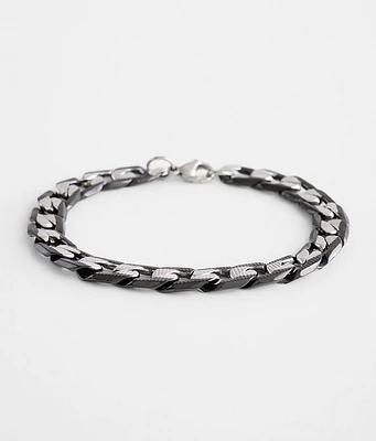 Two Tone Chain Bracelet