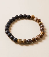 Two Tone Beaded Bracelet